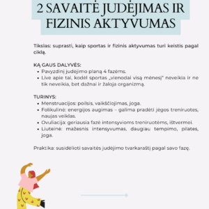 Programa „Mityba pagal moters ciklą“ - Image 3