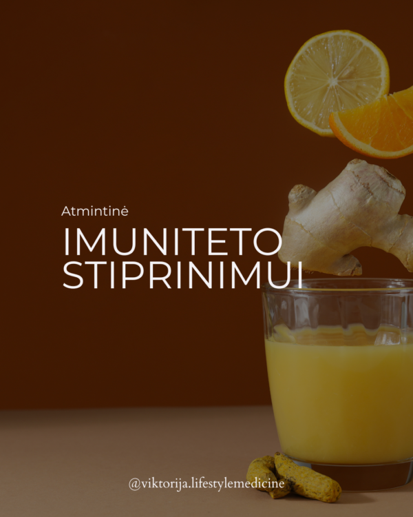 Nemokama imuniteto stiprinimo atmintinė