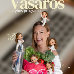 "Atmok dietas" vasaros mitybos programa be dietų nuo 06.01