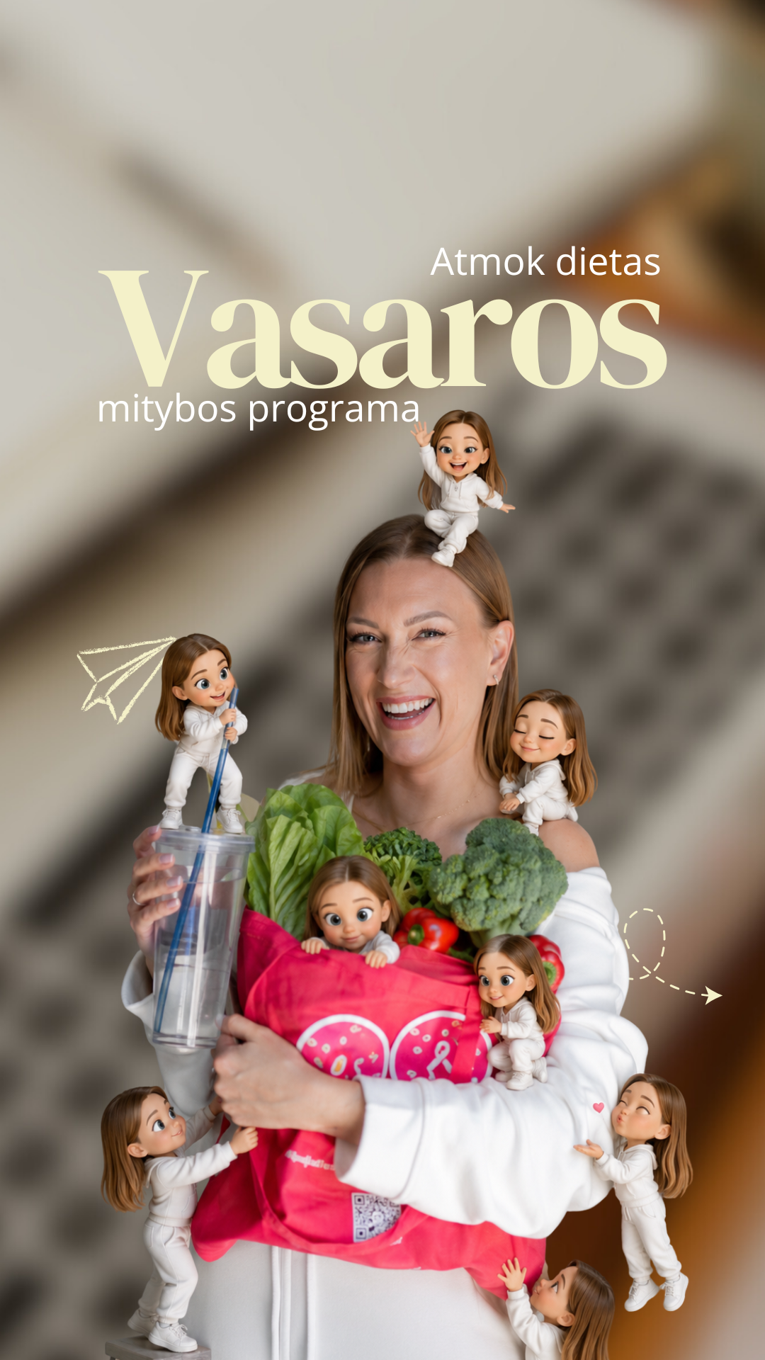 "Atmok dietas" vasaros mitybos programa be dietų nuo 06.01